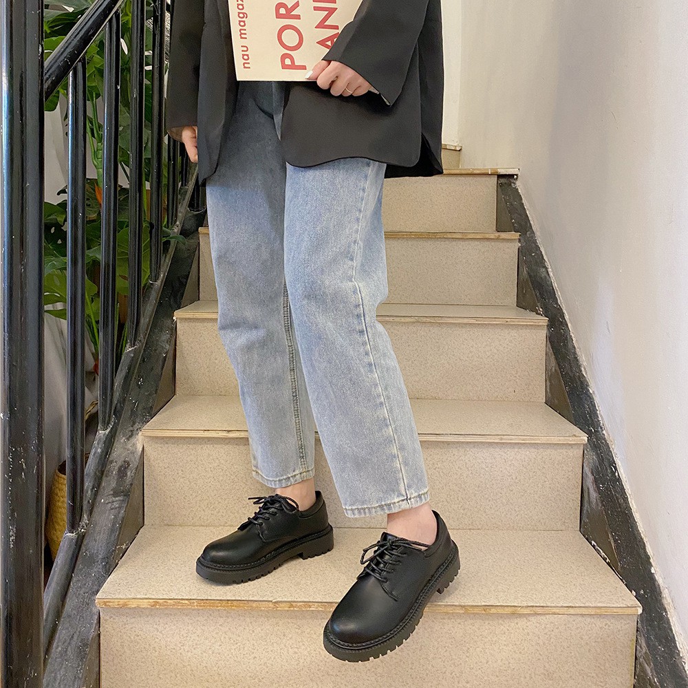 Giày da thời trang trẻ trung dễ phối đồ cho nữ | BigBuy360 - bigbuy360.vn