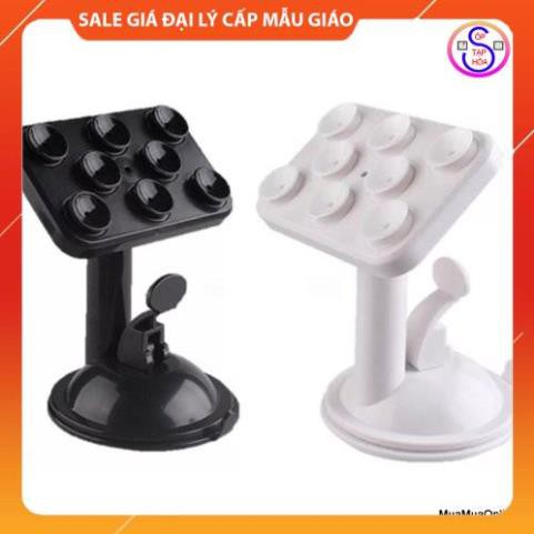 💎FREESHIP💎 Đế Hít Điện Thoại 8 Chấu Xoay Để Bàn, Xe Hơi