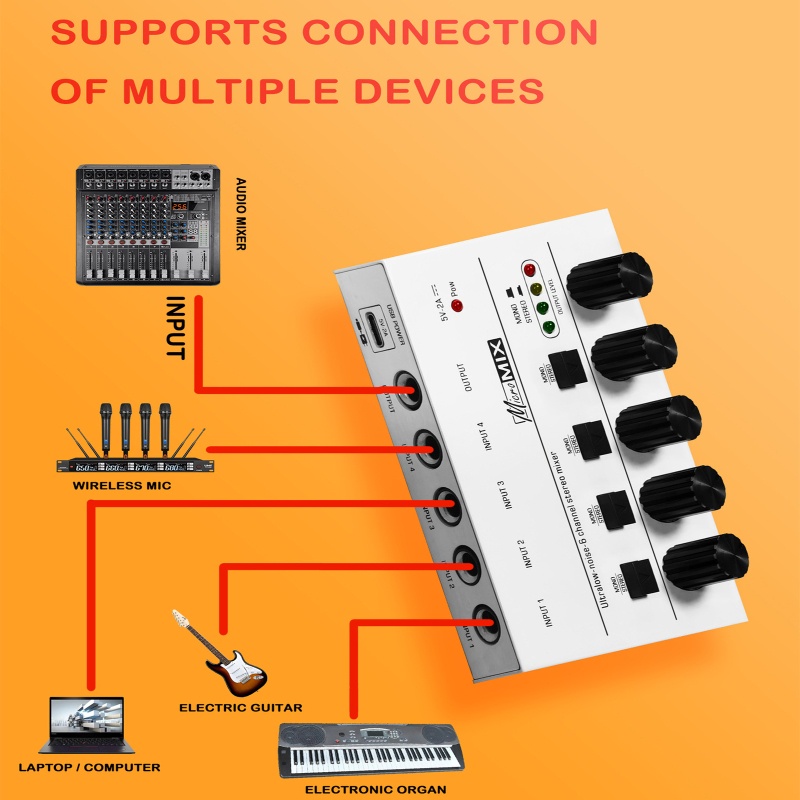 Máy Trộn Âm Thanh LI Cho Bàn Phím