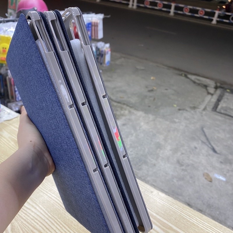 Bao da lenovo Tab P11 Pro dẻo vải chống trầy xước siêu bền