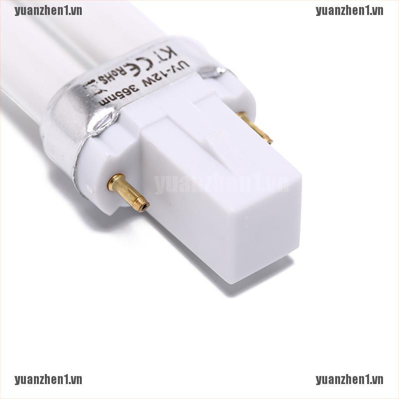 [YUANZHEN1] Bộ 3 Bóng Đèn uv 12w Làm Khô Móng Điện Tử