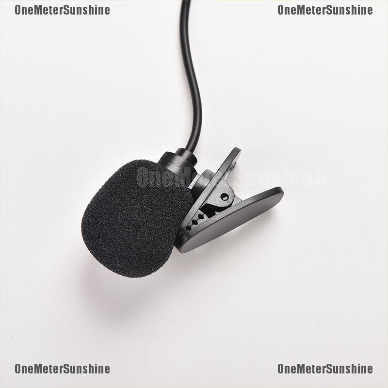 ☒Microphone kẹp PC để bàn Notebook nhỏ gọn 3.5mm tiện dụng