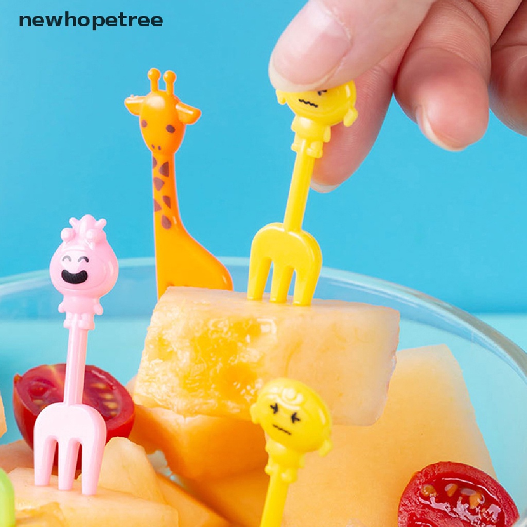 Nĩa Ăn Trái Cây / Rau Củ Mini Dễ Thương Cho Bé