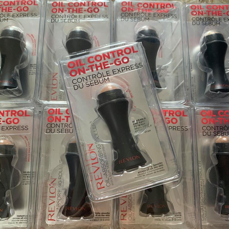 Thanh lăn hút dầu, bã nhờn làm từ đá núi lửa, thấm hút dầu thừa trên da mặt Revlon Oil