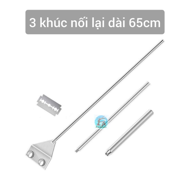 DAO CẠO RÊU INOX, VỆ SINH HỒ CÁ, HỒ THUỶ SINH