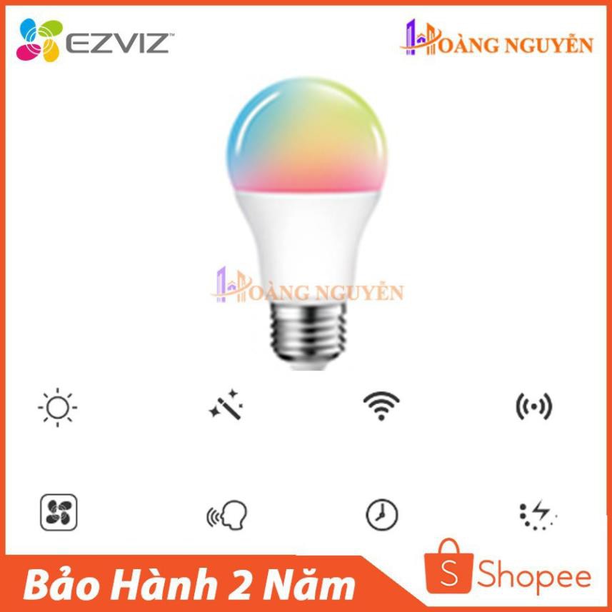 [BÓNG ĐÈN THÔNG MINH] Bóng Đèn Led Wifi EZVIZ - Điều Khiển Bằng Giọng Nói, Điện Thoại,  Chuyển Đổi Nhiệt Độ Màu Sắc