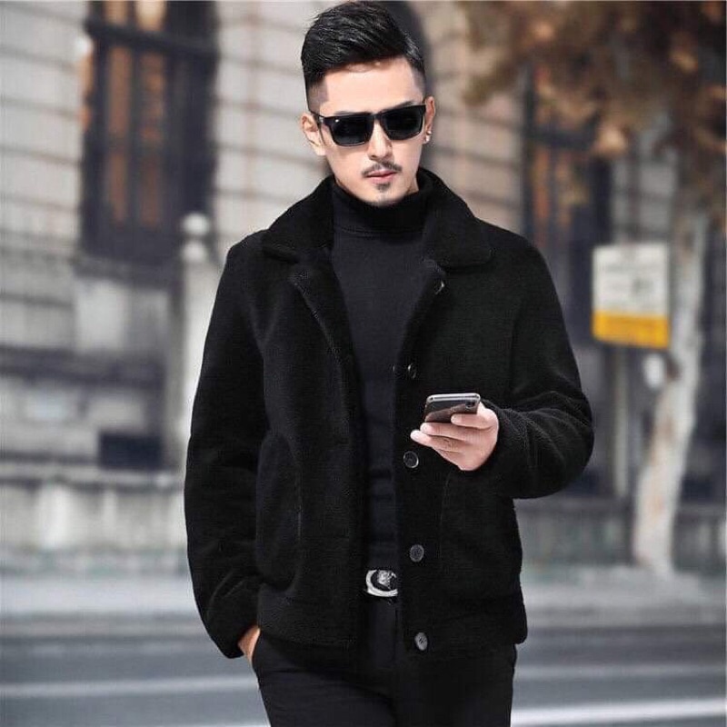 Áo khoác dạ lông kiểu dáng phong cách QCNP3473