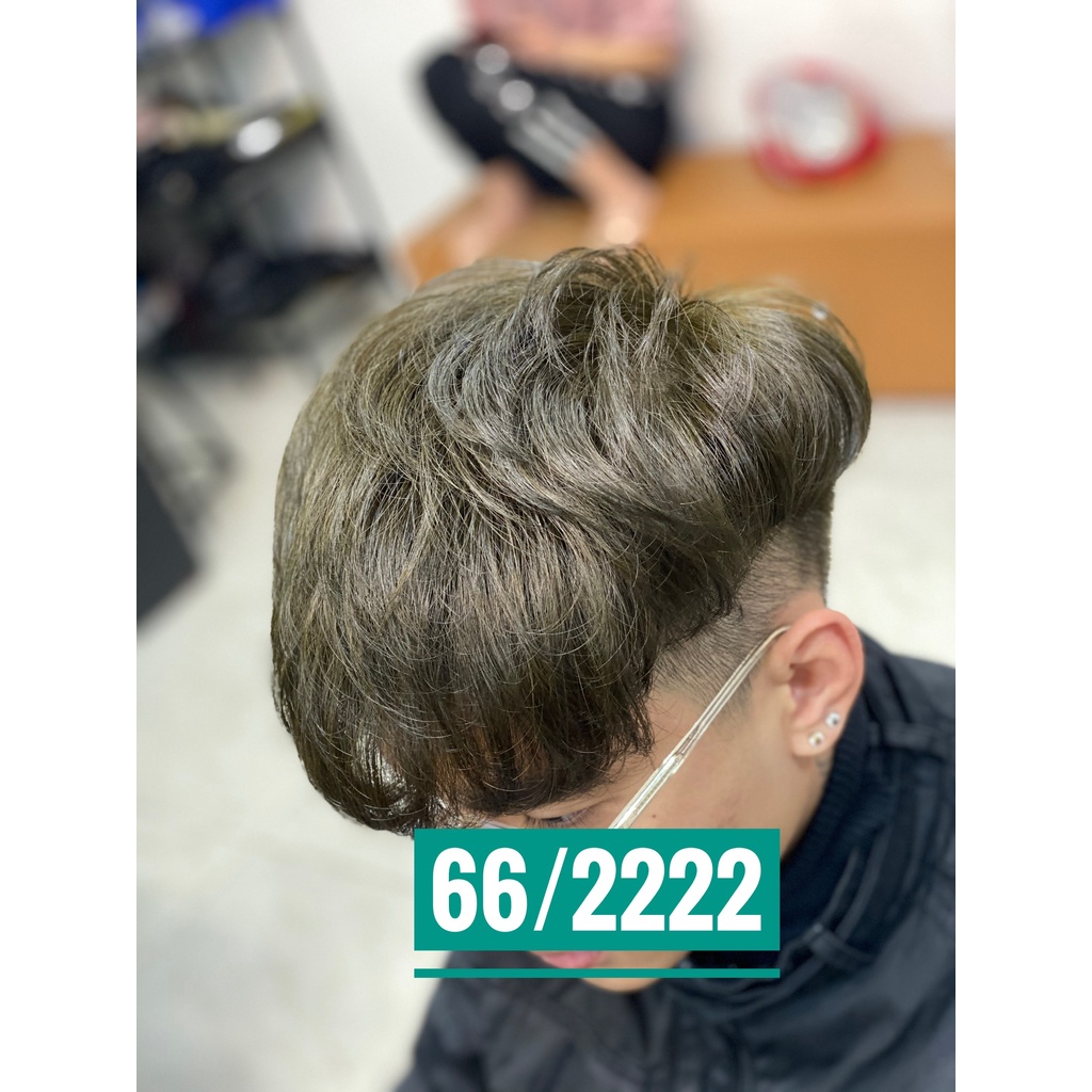 Thuốc Nhuộm Tóc Màu Rêu Đậm màu nhuộm tại nhà không cần tẩy shop hair