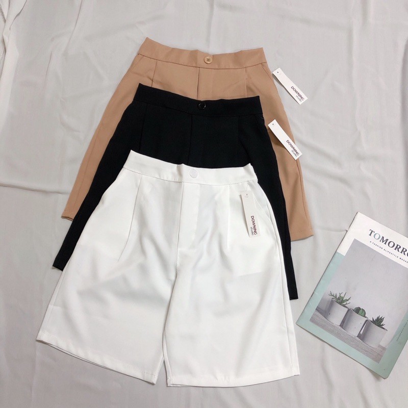 Quần lửng ngố ống rộng hottrend