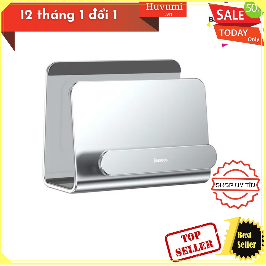 [Chính Hãng-Sẵn] Bộ đế giữ điện thoại dán tường Baseus Wall Mounted Metal Holder - LV517-DG