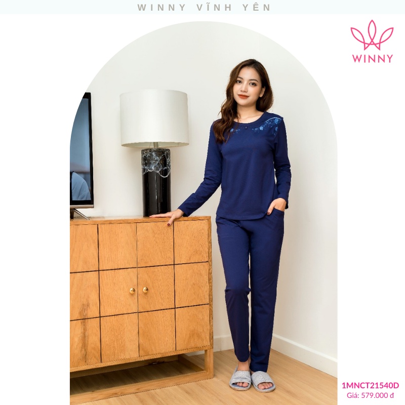 Bộ đồ cotton dài tay Winny - 1MNCT21540D