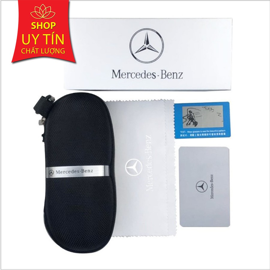 MẮT KÍNH NAM Mercedes Benz CHÍNH HÃNG CAO CẤP M3 737 FULLBOX TẶNG HỘP KÍNH, THẺ BẢO HÀNH VÀ KHĂN LAU