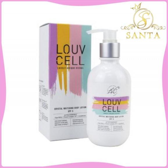 [CHÍNH HÃNG] Sữa Dưỡng Thể Louv Cell Crystal 450ml