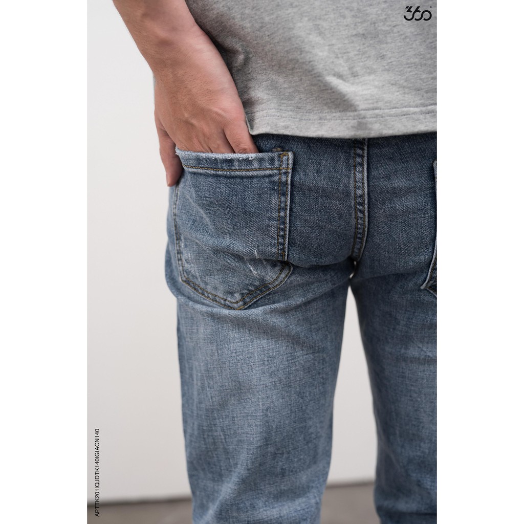 Quần jean nam cao cấp thương hiệu 360 Boutique - QJDTK140 | BigBuy360 - bigbuy360.vn