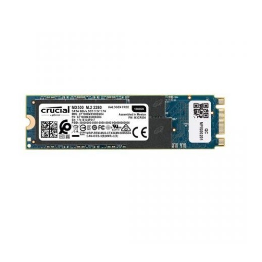 Ổ Cứng SSD M2 Crucial MX500 dung lượng 250GB Chuẩn giao tiếp SATA III 6Gbit/s (Đen)
