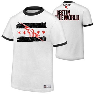 Áo phông WWE Cm Punk "Best In The World" trắng