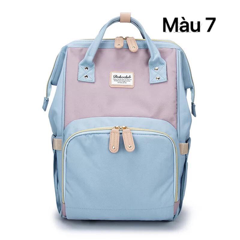 (FREE SHIP) Balo Bỉm sữaDOKOCLUB Hàn Quốc mẫu 2108 / Balo cho Mẹ và Bé / màu 3