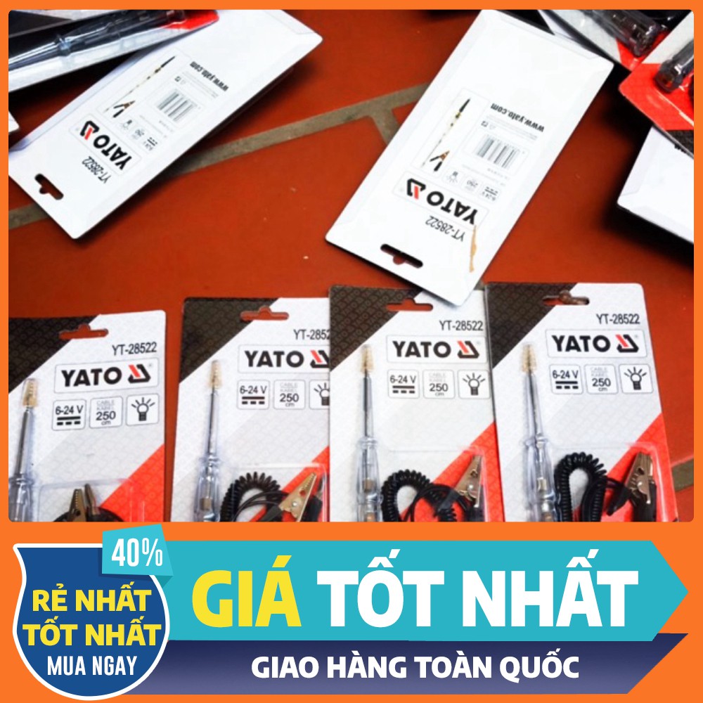 Bút Thử Điện 1 Chiều Bình Ắc Quy Yato