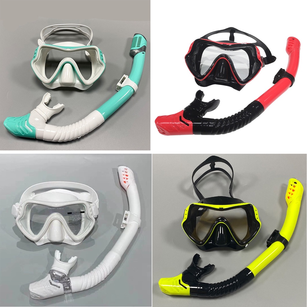 Mặt Nạ Lặn Kèm Ống Thở Lặn Biển Ngăn Nước Cao Cấp – Mặt Kính Cường Lực Chống Mờ Cao Cấp Chính Hãng miDoctor