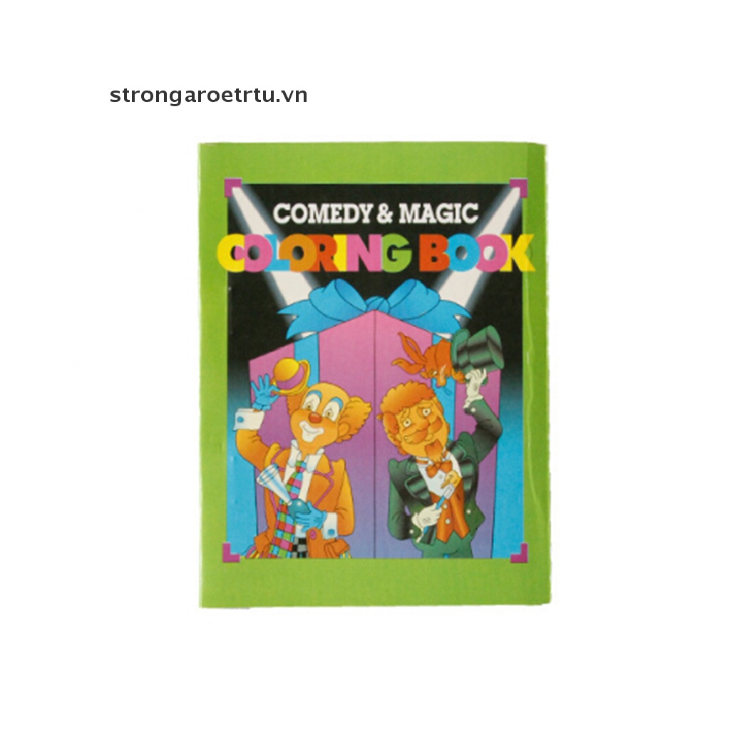 Sách Tô Màu Ma Thuật Strongaroetrtu Vui Nhộn Cho Bé