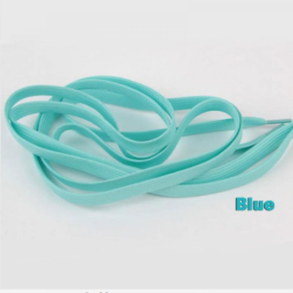 1 Pair Fashion Luminous Glow In The Dark Shoelace Flat Athletic Sport Boots Shoe Laces Strings