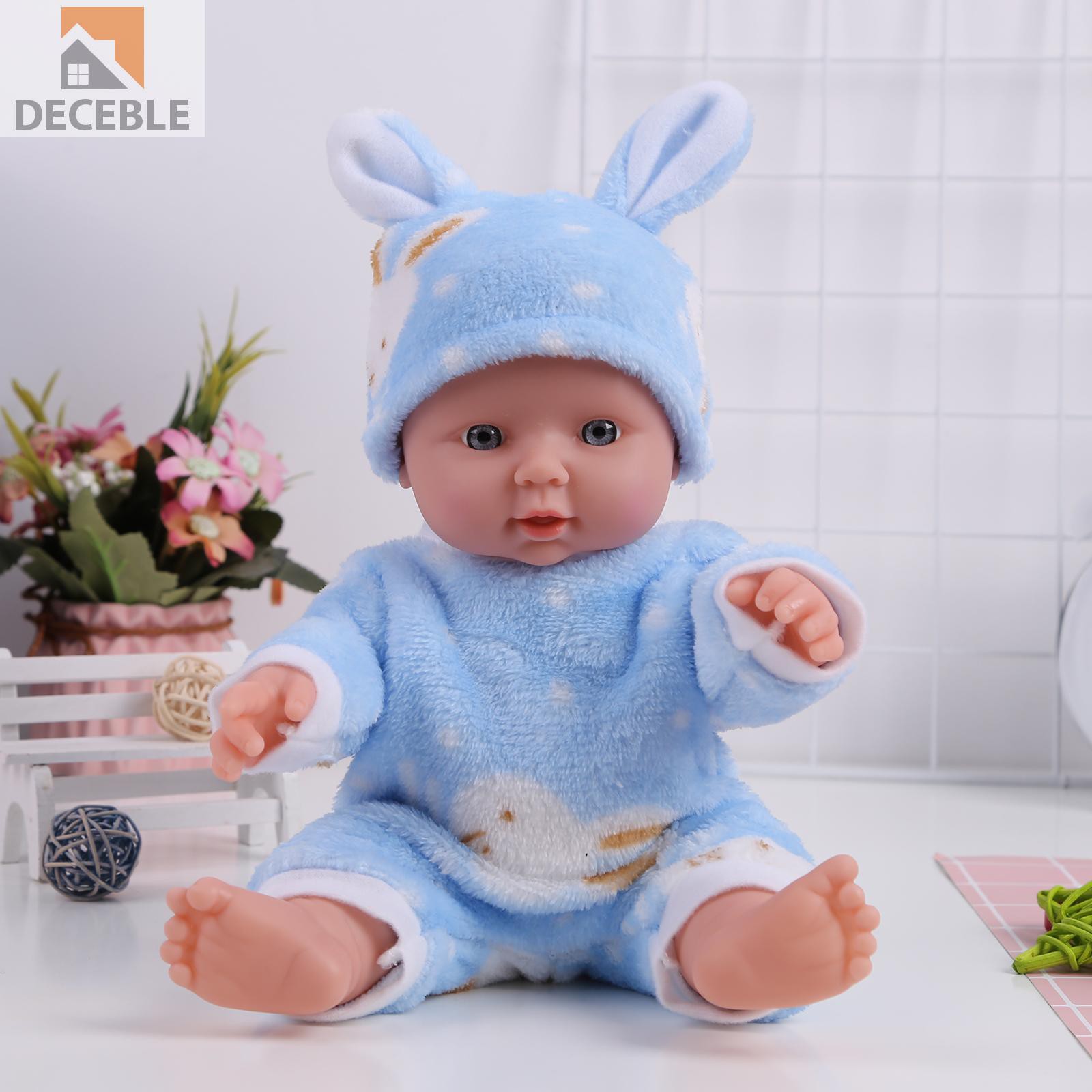 Búp Bê Em Bé 12 Inch Kèm 2 Bộ Quần Áo Giống Thật