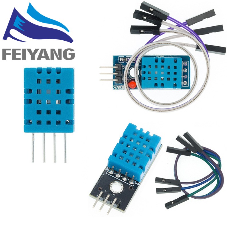 Mô Đun Cảm Biến Nhiệt Độ Và Độ Ẩm Kỹ Thuật Số DHT11 DHT11 Dành Cho Arduino