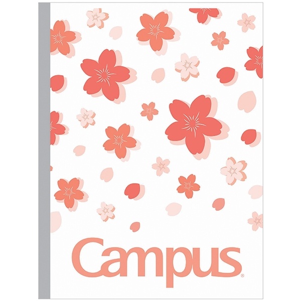 Vở Sakura A5 4 Ly Ngang 200 Trang ĐL 70g/m2 - Campus NB-ASKR200 (Mẫu Màu Giao Ngẫu Nhiên)