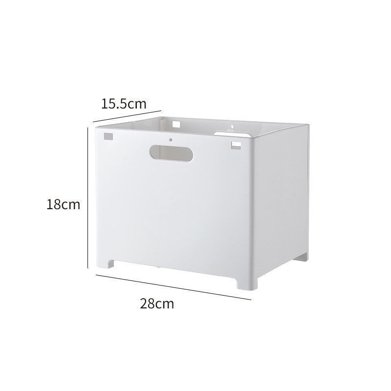 Giỏ Đựng Quần Áo Bẩn Gắn Tường Có Thể Gấp Gọn Tiện Dụng Cho Nhà Tắm/ Nhà Vệ Sinh