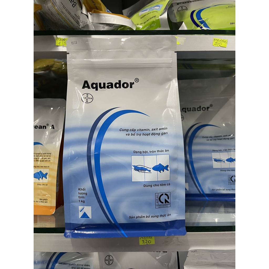 Giải độc bổ gan tôm, cá Aquador