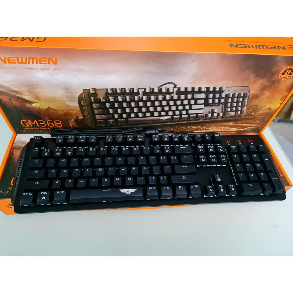 Bàn phím cơ Newmen GM368 - Hàng Chính Hãng