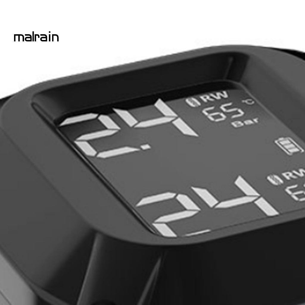 Máy Cảm Biến Áp Suất Lốp Xe Không Dây Màn Hình LCD