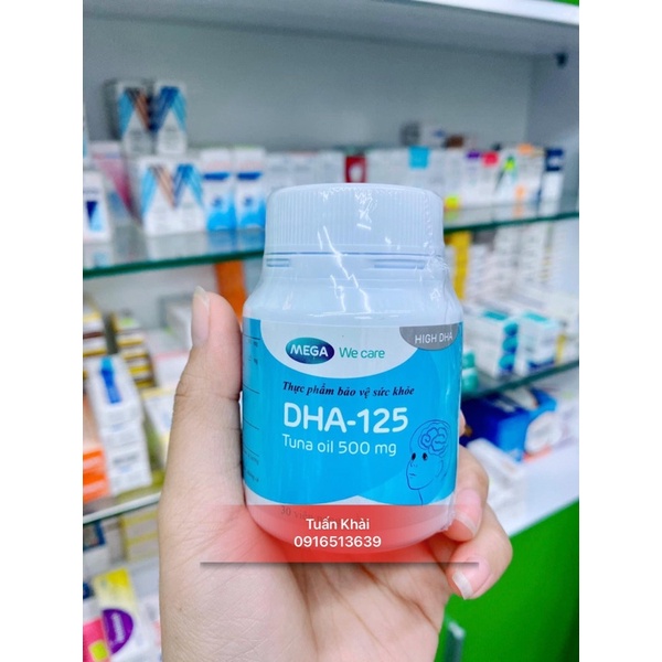 DHA-125 - Bố Sung DHA Tốt Cho Não Bộ Và Mắt Của Trẻ Em