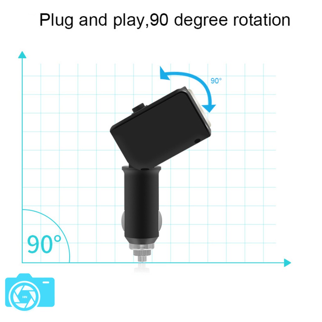 Tẩu sạc oto đa năng 2 cổng USB, 2 cổng cắm tẩu, có cổng tắc tắt từng phần