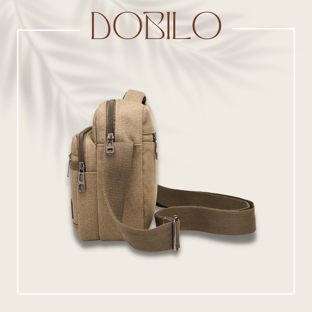 Túi Đeo Chéo, Túi Đeo Chéo Nam, Túi Đeo Chéo Nữ Vải Canvas Cao Cấp Thời Trang BG15