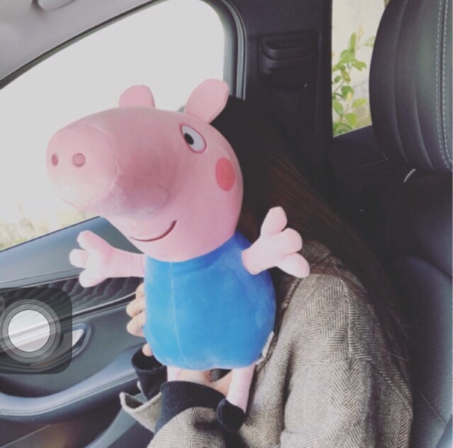 Gấu bông gia đình Peppa Pig chính hãng