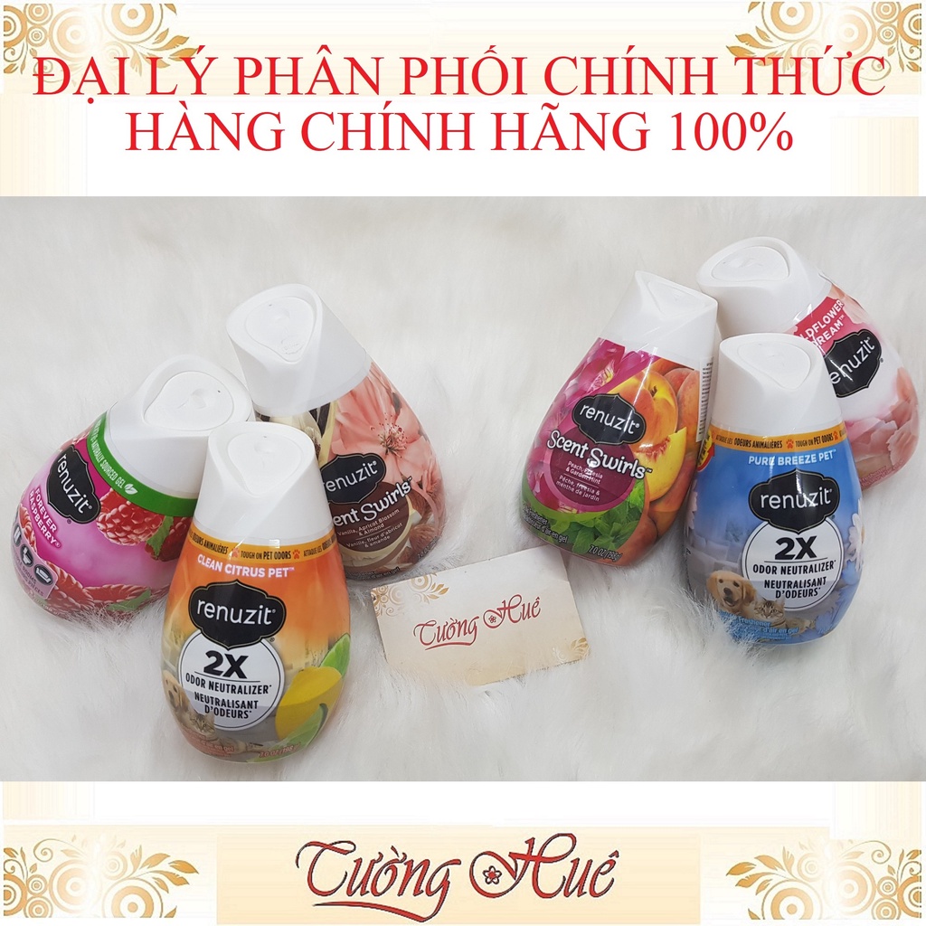 Sáp Thơm Phòng Renuzit Blissful Apple &amp; Cinnamon - 198g ( Táo và Quế )