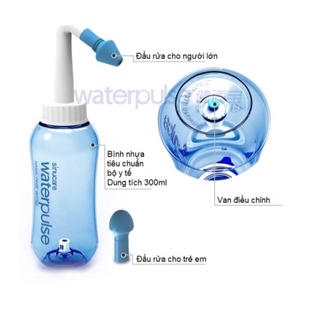 BÌNH RỬA MŨI WATERPULSE 300ML