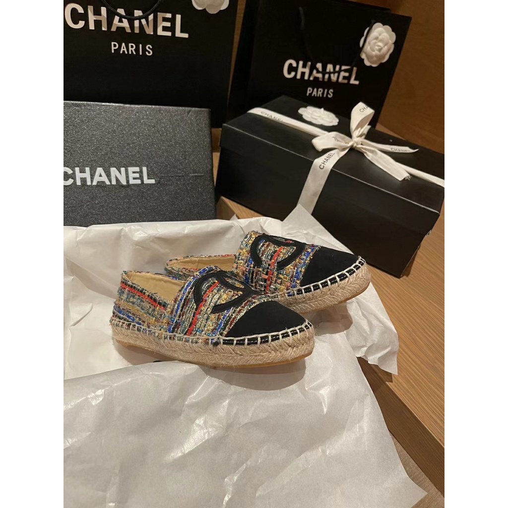 2022 Giày Lười Vải Tuýt Và Grosgrains Cổ Điển Mới