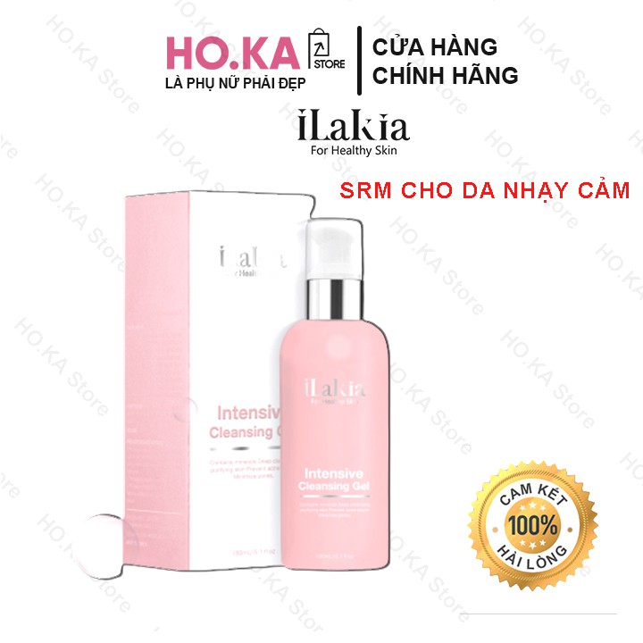 Sữa Rửa Mặt Cho Da Nhạy Cảm ILAKIA Ngừa Mụn Da Dầu  Se Khít Lỗ Chân Lông Hàn Quốc Chính Hãng | BigBuy360 - bigbuy360.vn