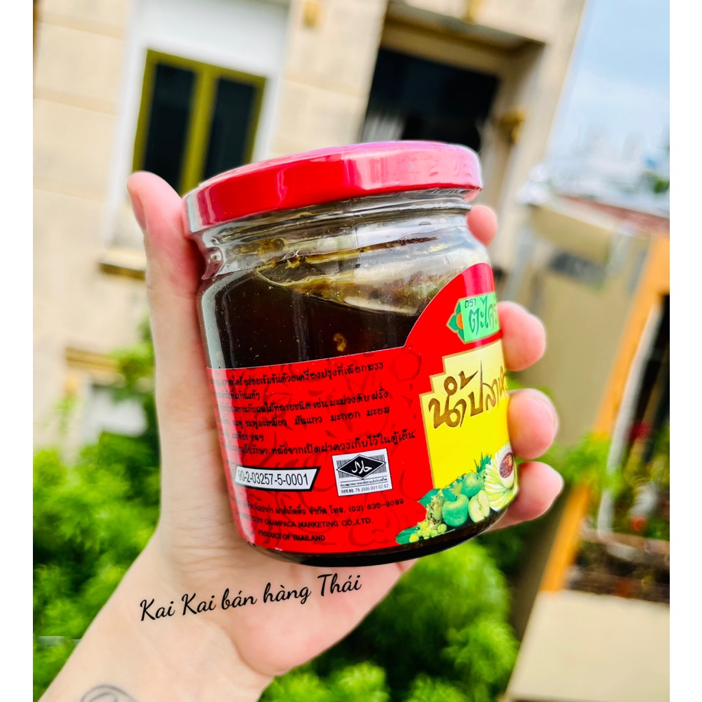 Mắm Ruốc Cay Ngọt Đậm Đà Chấm Xoài Chấm Cóc Cực Ngon Takrai Thái Lan