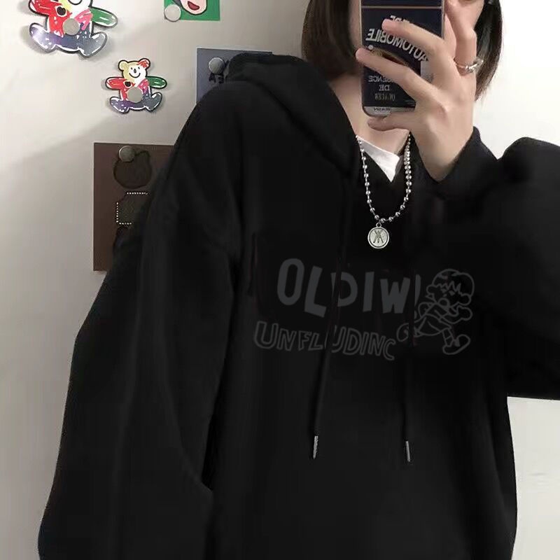 Áo Hoodie Dáng Rộng Thời Trang Phong Cách Hàn Quốc Cho Nữ