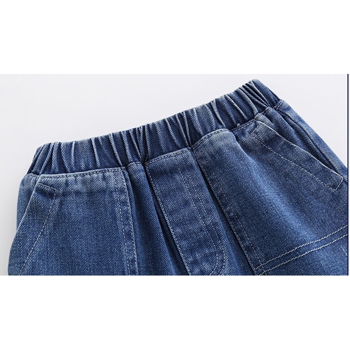 Quần Short Jean cho bé Wellkids quần bò chất mềm cho bé (KZ3220)