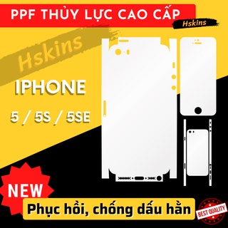 Miếng dán PPF cao cấp iPhone 5 / 5S / 5SE / 5C màn hình và mặt lưng