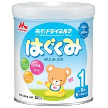 Sữa Morinaga số 1 320g / 850g tách đai date 11/2021