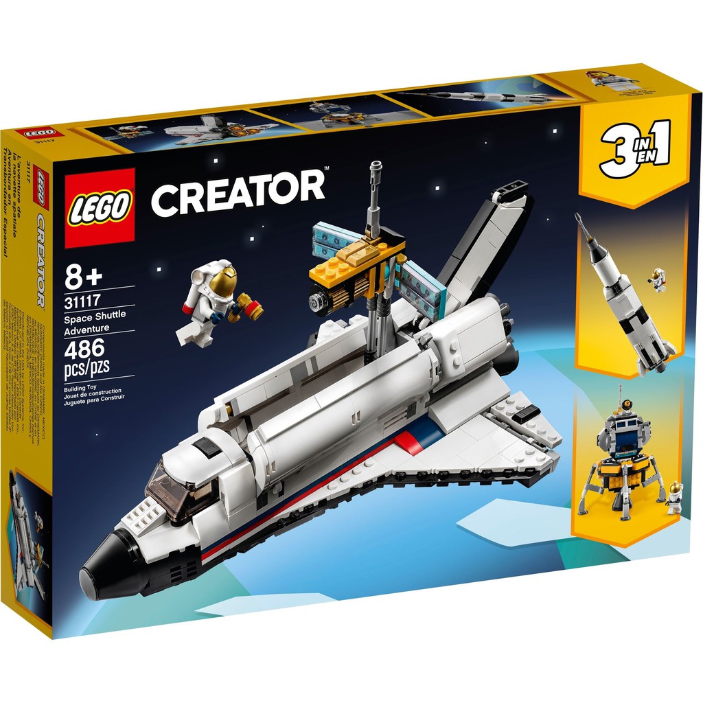 LEGO 31117 Creator - Tàu phiêu lưu vũ trụ
