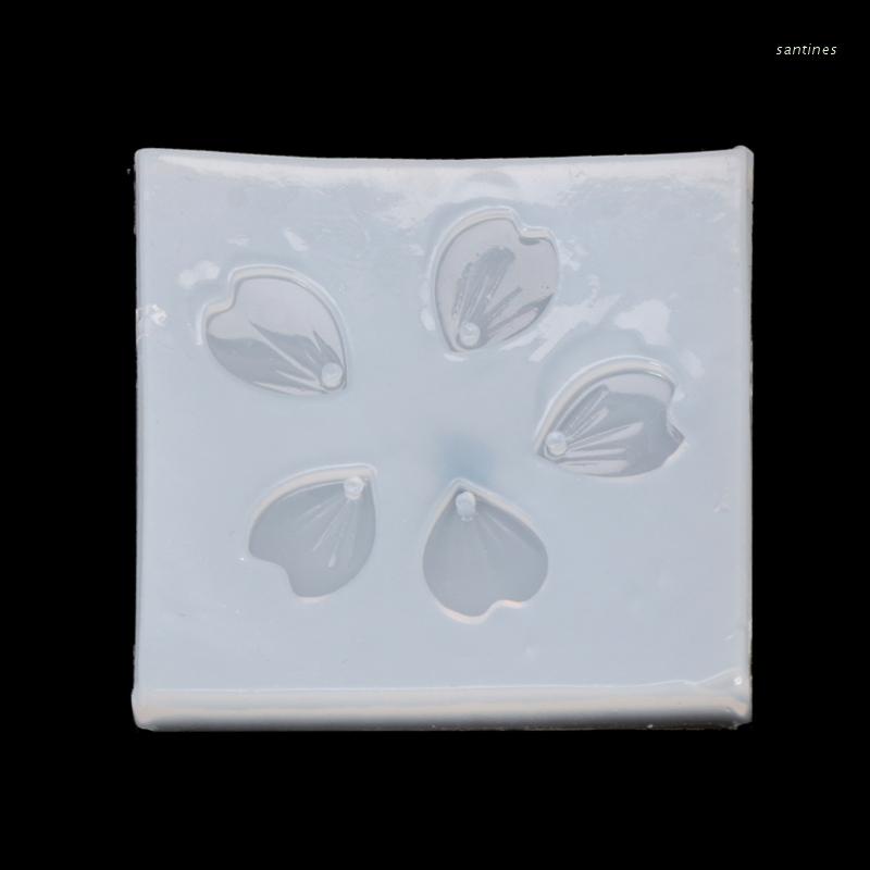 Khuôn Silicone Hình Cánh Hoa Anh Đào Làm Trang Sức Thủ Công DIY
