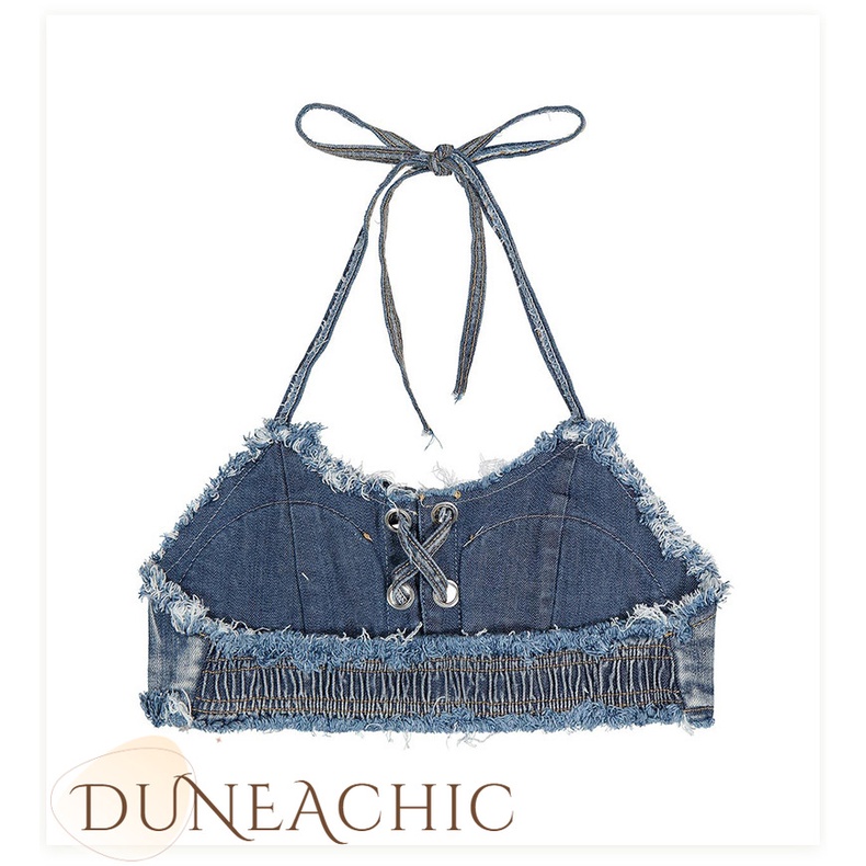 DUNEA Bộ bikini denim gợi cảm cho nữ
