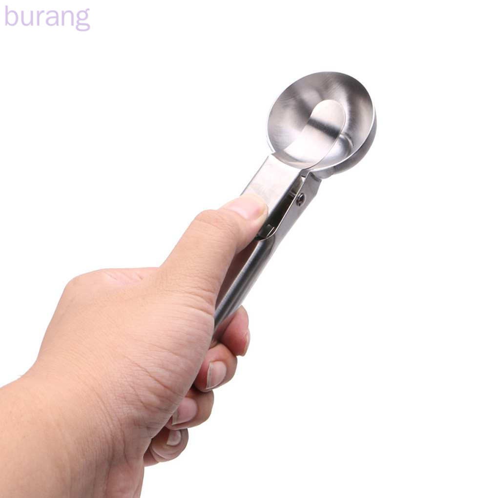 Muỗng múc viên kem hình tròn bằng thép không gỉ