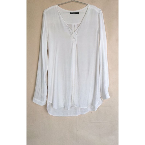 Áo sơ Mi Trắng Massimo Dutti sz Us2, new 99%